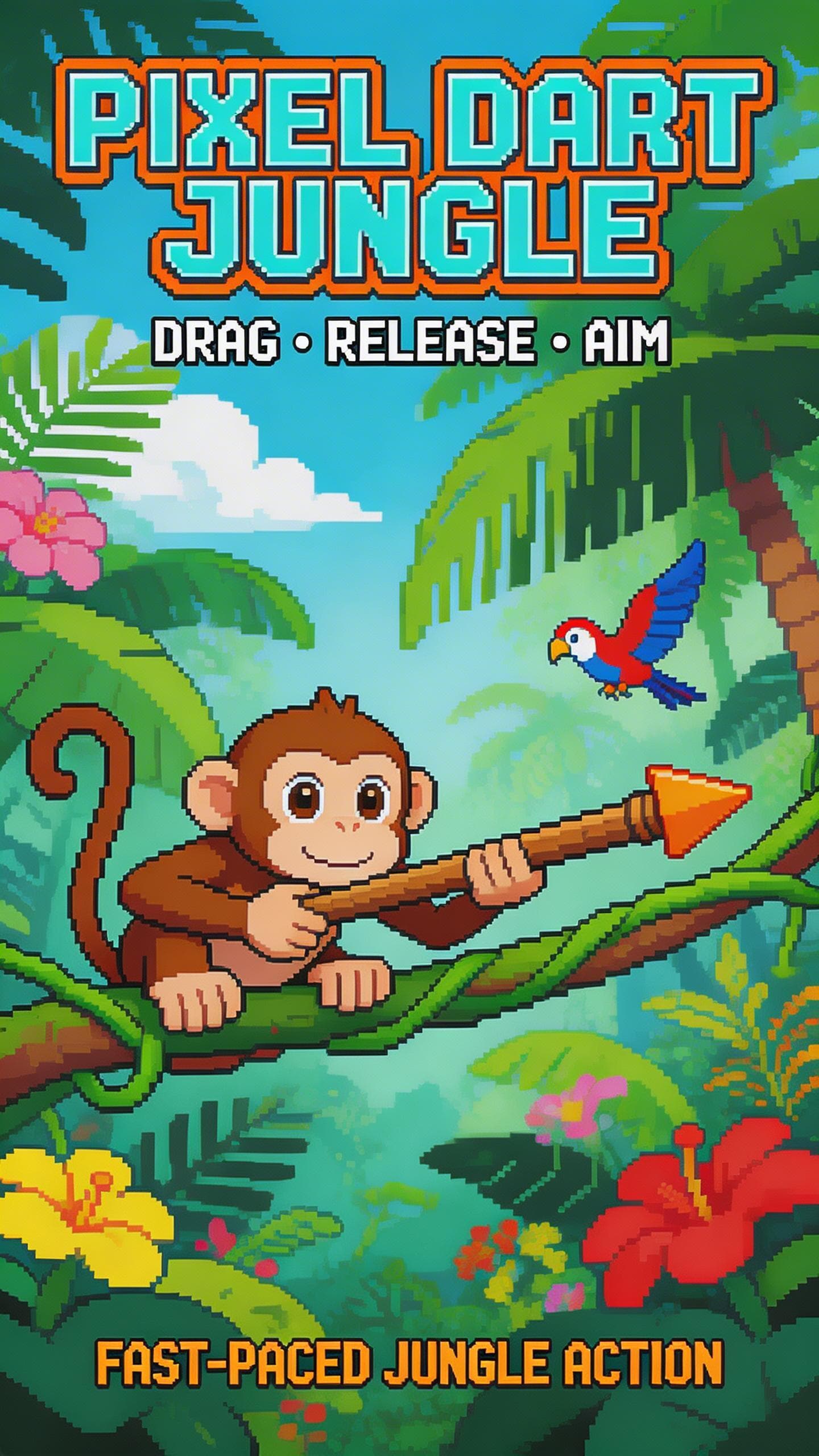 Pixel Dart Jungle