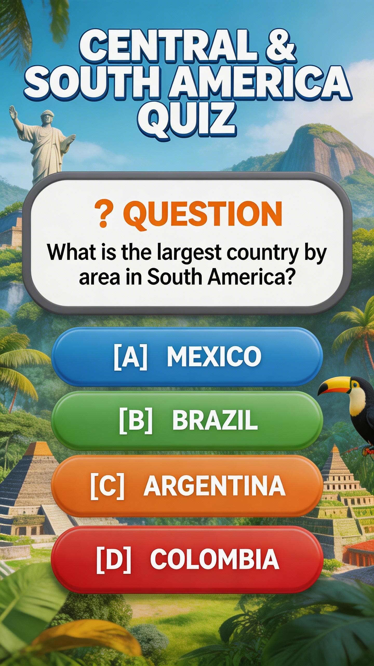 Central & Southamerica Quiz